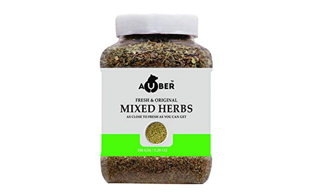 Auber Fresh & Original Mixed Herbs    Plastic Jar  150 grams